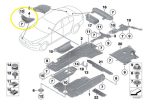 Leque Acabamento Parabarro Bmw M5 F10 2012 A 2016 Dianteiro - Imagem 2