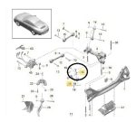 Suporte Sensor Nivel Suspensao Porsche 911 Carrera 2016 Traseiro - Imagem 3