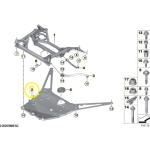 Chapao Protetor Motor Bmw M3 Competition G80 2021 a 2025 Oem - Imagem 2