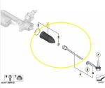 Barra Axial Coifa Terminal Bmw X6m F86 2015 A 2019 Direita - Imagem 3