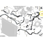 Mangueira Superior Agua Radiador Bmw X4 M40 G02 2019 a 2022 - Imagem 2