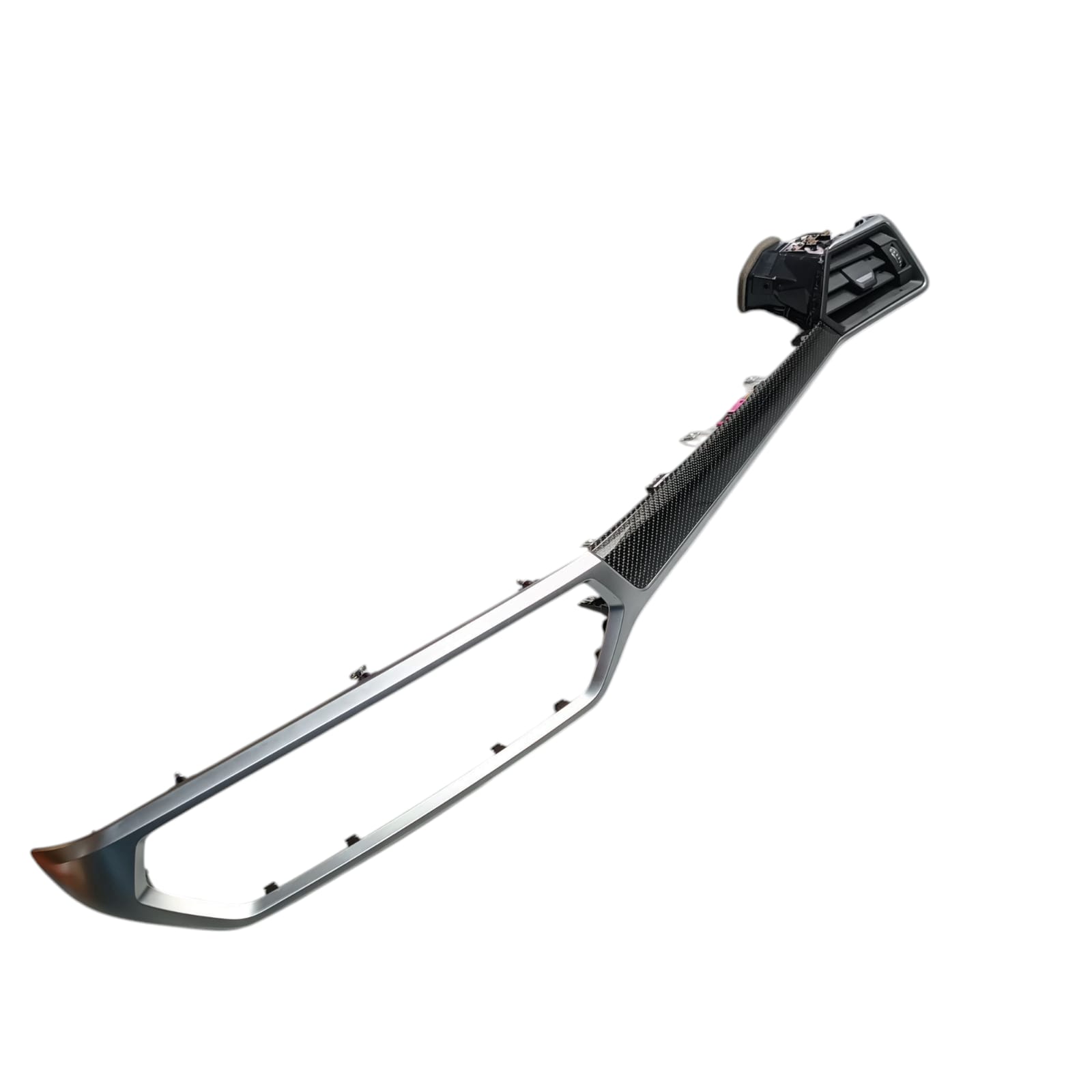 668ef4fa867eecaf2d4f7f0776d8c442.jpeg Moldura Carbono Painel Bmw M3 Competition G80 2021 a 2025 - Imagem 1