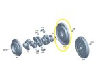 Volante Motor Mercedes C300 Amg Line Eq Boost 2022 a 2024 - Imagem 2