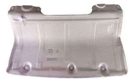 Defletor Protetor Calor Escape Bmw 320i F30 2013 A 2018
