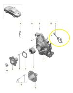 Suporte Sensor Abs Porsche 911 Carrera 2016 A 2018 Traseiro Esquerdo - Imagem 3