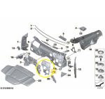 Isolamento Acústico Cofre Motor Bmw X4 M40 2019 a 2022 Direito - Imagem 2