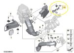 Suporte Caixa Filtro ar Admissao Bmw X5 50e M Sport G05 2024 - Imagem 2