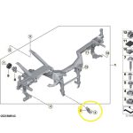 Suporte Painel Tabelier Bmw X5 50e M Sport G05 2024 2025 Dir - Imagem 2