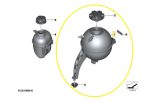 Reservatorio Agua Radiador Bmw X5 50e M Sport G05 2024 2025 - Imagem 2