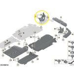 Capa Protetor Assoalho Bmw X5 50e M Sport 2024 2025 Tras Dir - Imagem 2