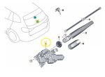 Motor Limpador Vidro Traseiro Bmw X5 50e M Sport 2024 2025 - Imagem 2
