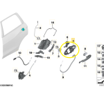 Suporte Maçaneta Bmw X5 50e M Sport G05 2024 2025 Tras Dir - Imagem 2