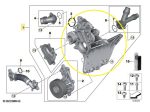 Carcaça Bomba Agua Motor Bmw X5 50e M Sport G05 2024 2025 - Imagem 2