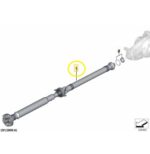 Eixo Cardan Transmissao Bmw M3 M4 F80 F82 2014 2015 2017 Oem - Imagem 2