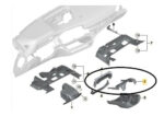 Acabamento Moldura Coluna Direçao Bmw 320i G20 2019 A 2024 - Imagem 2