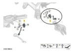 Sensor Nivel Altura Suspensao Bmw 320i G20 M Sport 2024 Traseiro - Imagem 3