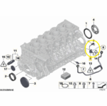 Sensor Fase Rotaçao Virabrequim Bmw M135i 3.0 2013 a 2016 - Imagem 2
