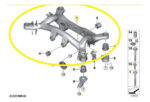 Agregado Quadro Suspensao Traseira Bmw 320i G20 2019 A 2022 - Imagem 3