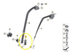 Trava Femea Cinto Bmw 320i G20 M Sport 2021 A 2024 Traseiro - Imagem 3