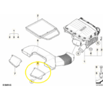 Duto Entrada Ar Admissao Bmw Serie 1 E81 E82 E87 E88 Esquerd - Imagem 2