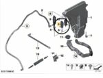 Bomba Esguicho Motor Lavador Parabrisa Bmw M5 F10 2013 a 17 - Imagem 2