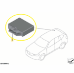 Modulo Estacionamento Park Bmw X4 M40 G02 2019 2020 2021 2022 - Imagem 2