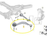 Braço Tirante Suspensao Bmw 320i G20 2019 A 2024 Dianteiro Esquerdo - Imagem 3