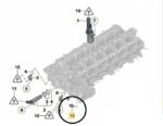 Sensor Temperatura Agua Motor Bmw M135i 3.0 2013 a 2016 Oem - Imagem 2