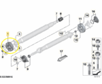 Disco Bolachao Borracha Cardan Bmw 330I 430I Z4 2020 A 2024 - Imagem 2