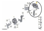 Sensor Nivel Altura Bmw M5 M6 F10 F06 2013 A 2017 Traseiro Esquerdo - Imagem 3