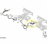 Mangueira Tubo Retorno Oleo Turbina Bmw 1m E82 N54 2011 2012 - Imagem 2