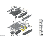 Isopor Suporte Tampão Porta Malas Bmw X4 M40 2019 2020 2021 2022 - Imagem 2