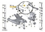 Sensor Abs Traseiro Bmw M5 M6 F10 F06 2013 2014 A 2017 Original - Imagem 3