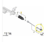 Terminal Direçao Bmw M135 M235 2014 2015 Esquerdo Original - Imagem 3