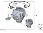 Chicote Caixa ar Forçado Condicionado Bmw M5 F10 2013 a 2017 - Imagem 2