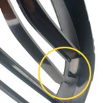 Grade Parachoque Bmw M5 F10 2013 a 2017 Dianteira Direita - Imagem 5