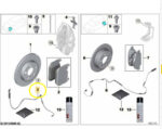 Sensor Pastilha Freio Bmw 320i G20 2019 2024 Dianteiro Original - Imagem 3