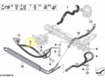 Tubo Mangueira Direçao Hidraulica Bmw 1m E82 N54 2011 2012 - Imagem 2