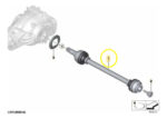 Semi Eixo Homocinetica Bmw 320i G20 M Sport 2021 A 2024 Direito - Imagem 2