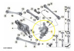 Manga Eixo Montante Bmw M235i M135i 2014 A 2017 Traseira Direita - Imagem 3