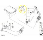 Suporte Duto Caixa Filtro Ar Bmw 1m Coupe E82 N54 2011 2012 - Imagem 2