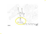 Barra Tirante Torre Suspensao Bmw 1m Coupe 2011 2012 Esquerda - Imagem 3
