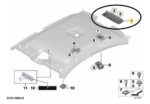 Acabamento Forro Luz Freio Brake Light Bmw M6 F06 2013 2017 - Imagem 3