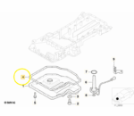 Junta Carter Oleo Motor Bmw 730i 735i 740i E38 1993 a 1999 - Imagem 2