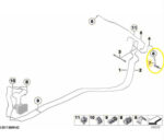 Flexivel Tubo Freio Traseiro Bmw 1m E82 2011 2012 Original - Imagem 3