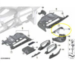 Acabamento Moldura Coluna Direçao Bmw 320i G20 2019 A 2022 - Imagem 3