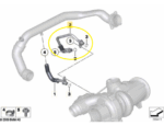 Mangueira Tubo Refrigeraçao Turbina Bmw M135i 3.0 2013 2016 - Imagem 2