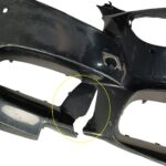 Parachoque Dianteiro Capa Bmw M5 F10 2013 a 2017 Avaria Original - Imagem 2