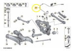 Sensor Abs Bmw X6m X5 F16 F86 2015 A 2019 Traseiro Esquerdo - Imagem 3