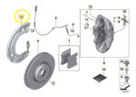 Espelho Prato Disco Bmw X3m F97 X4m F98 2021 A 24 Dianteiro Direito - Imagem 3